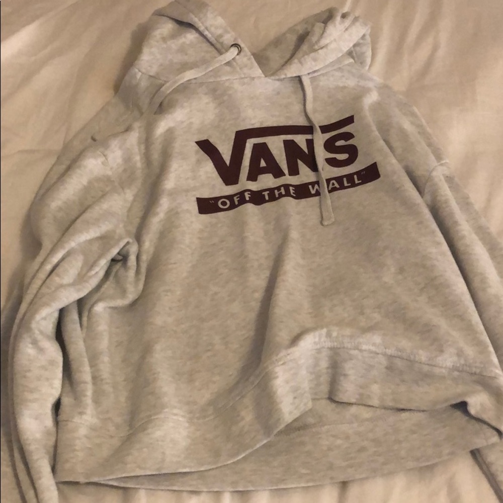 Vans cropped hoodie